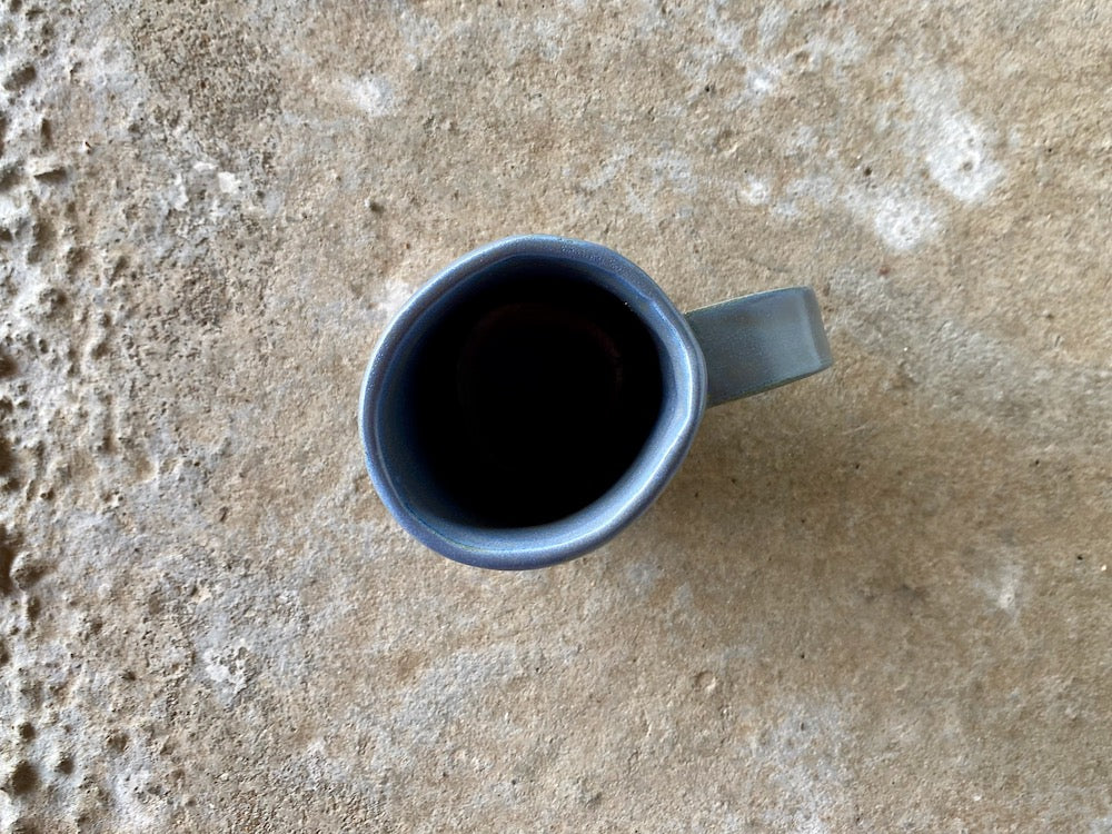 Mug - Grès Roux - Bleu Gris