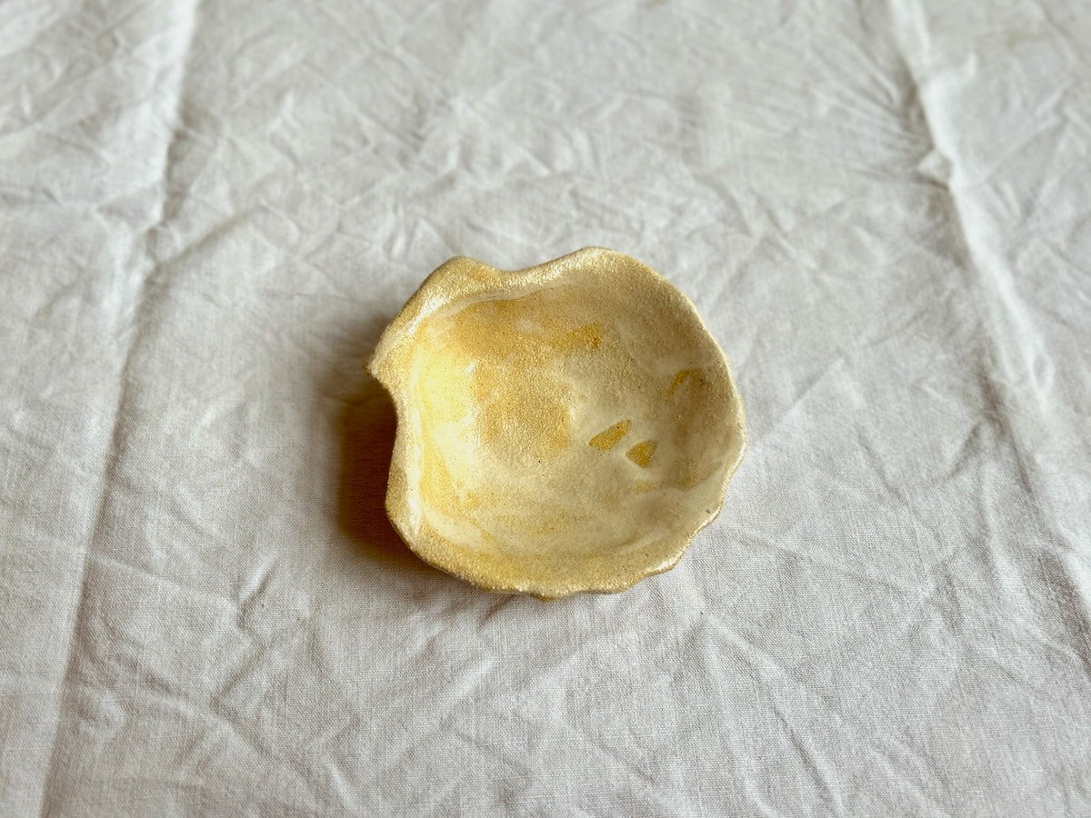 Coupelle Coquille Saint-Jacques - Grès Doux - Blanc Mat