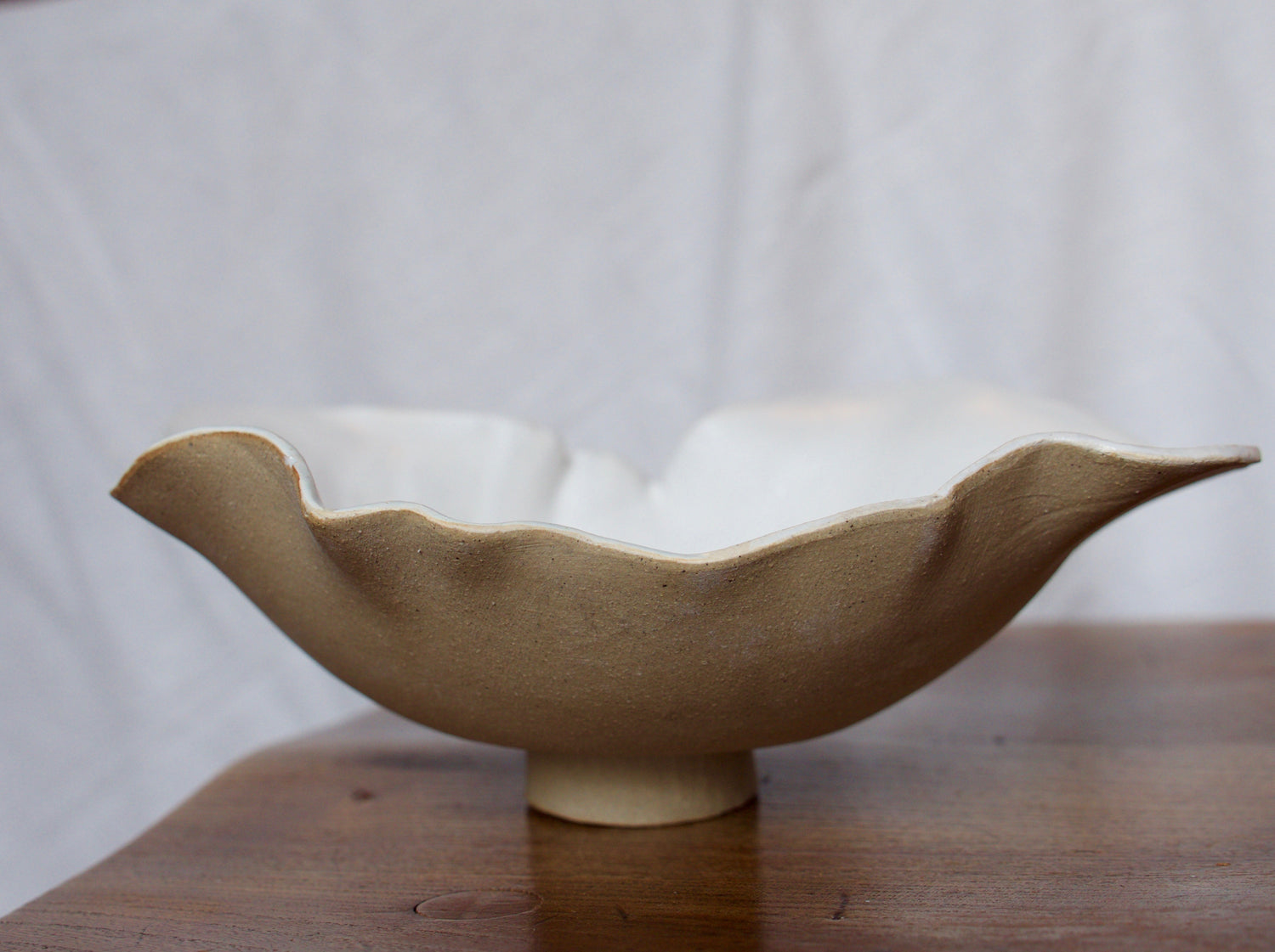 my hungry valentine-studio-ceramics-unique-wavy bowl-side