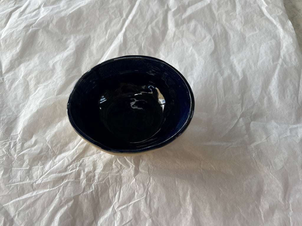Bol - ⌀14*5 cm - Grès Doux - Bleu Nuit
