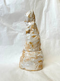 Scallop Shell Dish - Beige Stoneware - Wood-Fired