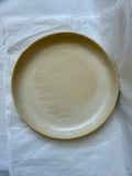 Plat Rond Creux - ⌀ 26,50 cm - Grès Clair - Blanc Mat