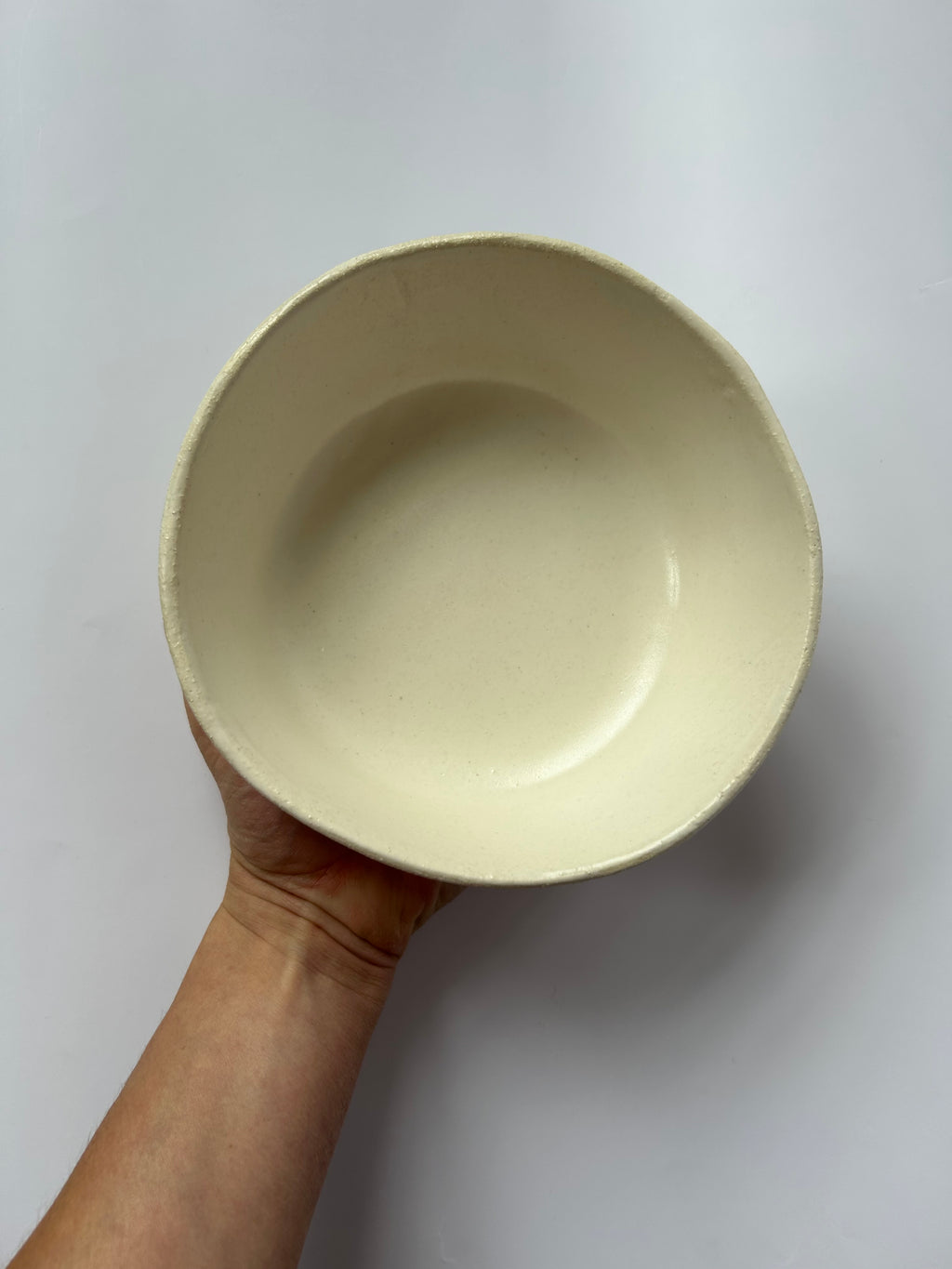Vessel - ⌀18 cm - White Stoneware