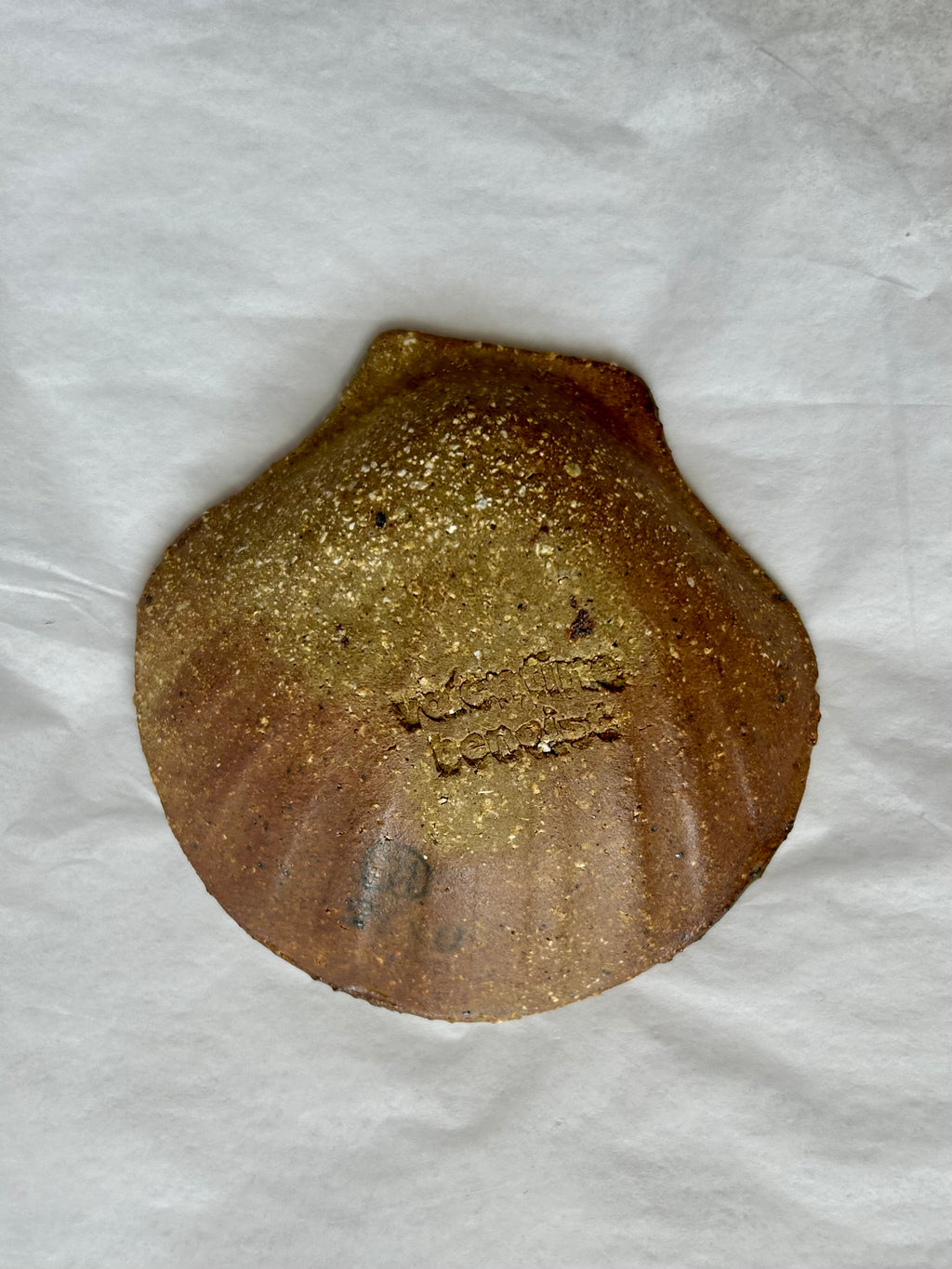 Coupelle Coquille Saint-Jacques OX12 - Grès - Feu de Bois 05/2026