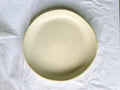Plat Rond Creux - ⌀ 29 cm - Grès Blanc - Blanc Mat