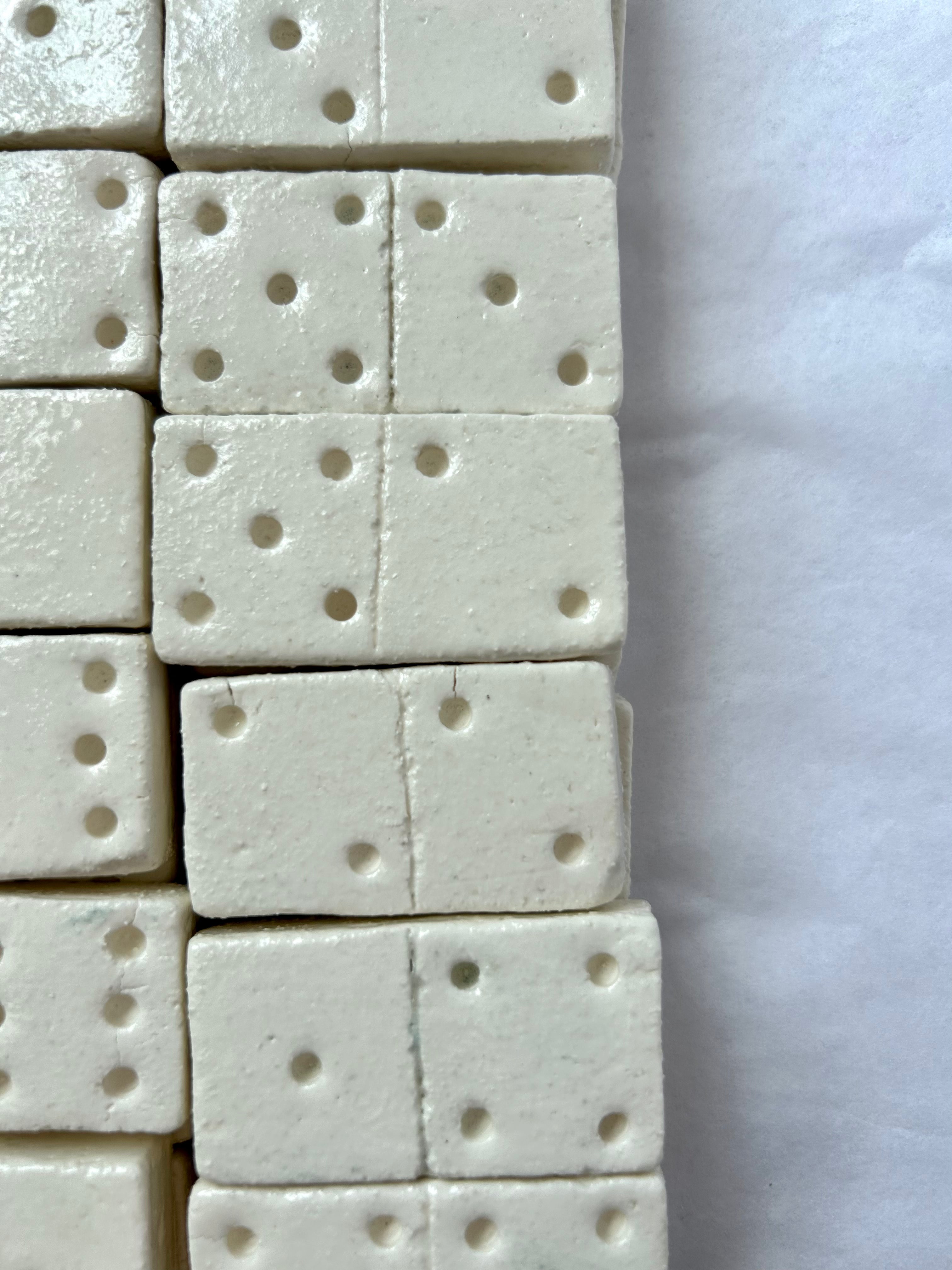 Dominos - Set - Grès Blanc Gloss