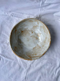 Saladier - ⌀21,50 cm - Grès Roux - Blanc Brossé