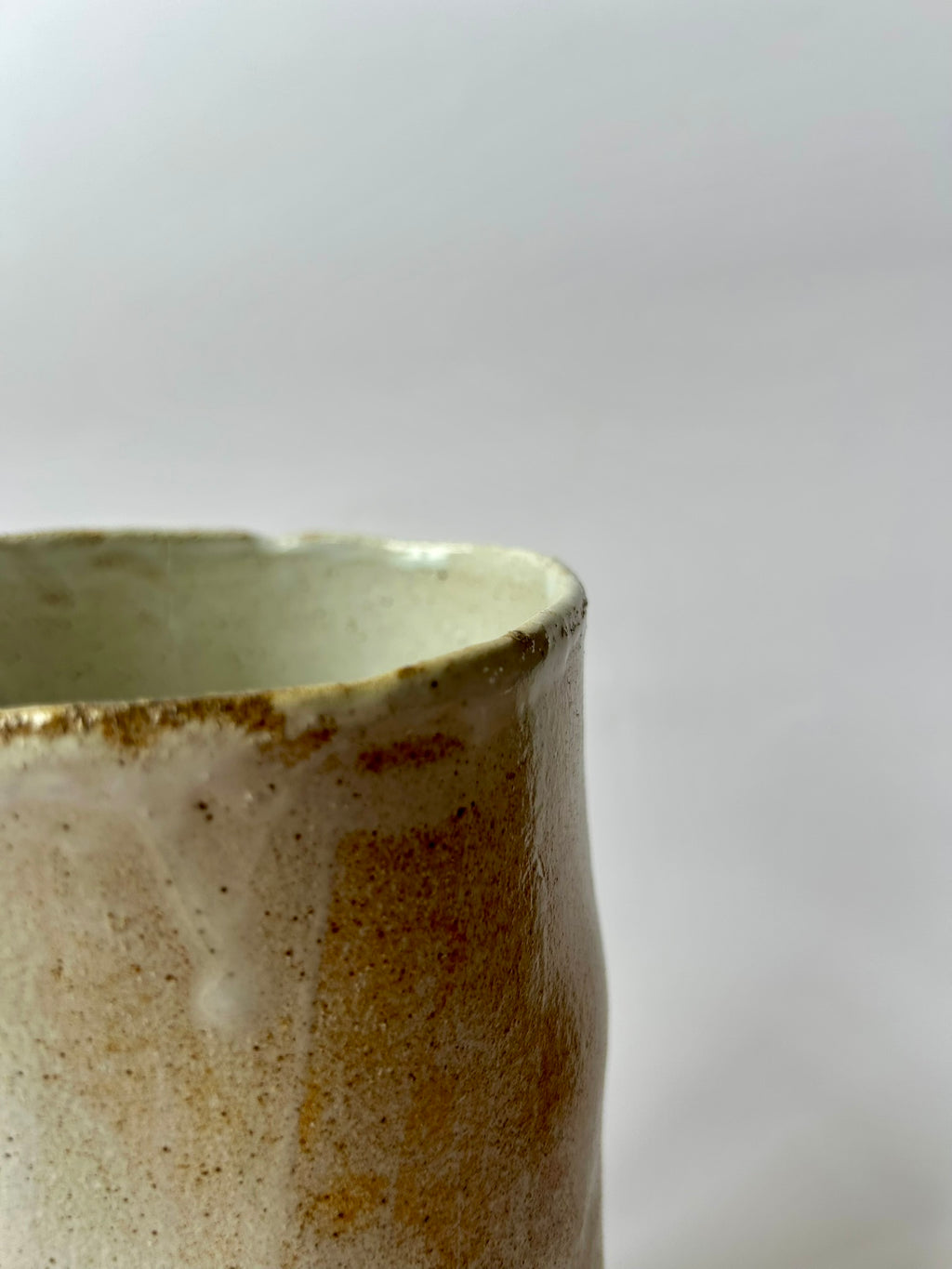 Vase OX02, 2026 - Grès - Cuisson Feu de Bois 05/2026