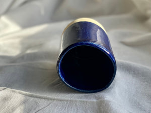 Tumbler / Small Vase - Soft clay - Midnight Blue