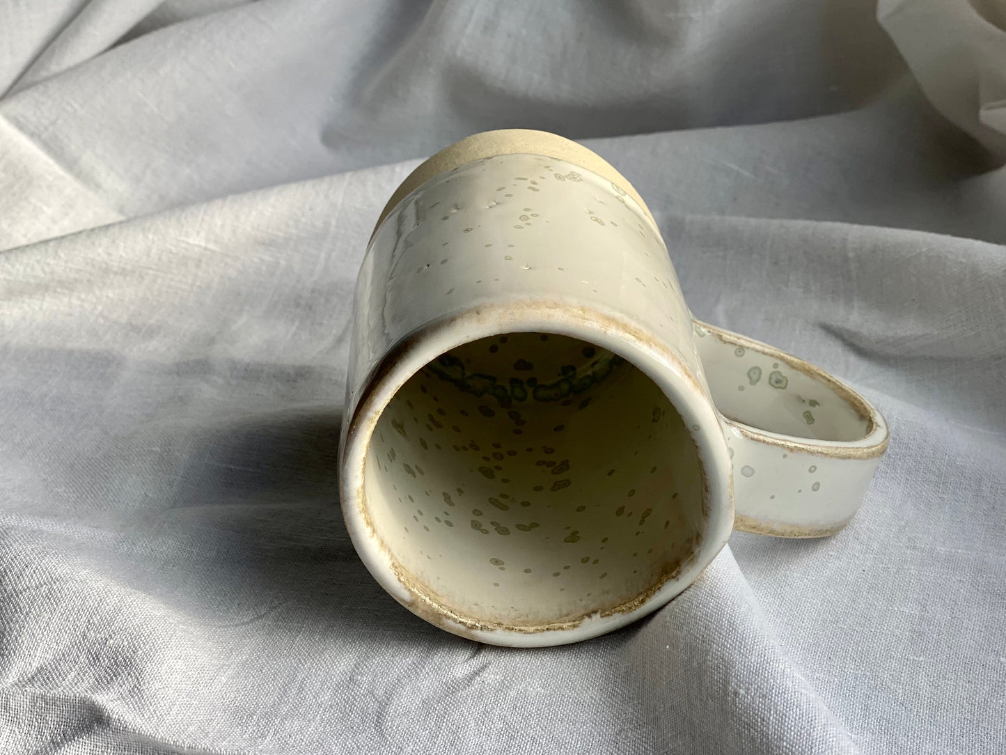 Coffee or tea mug - Soft Clay - Lunar White