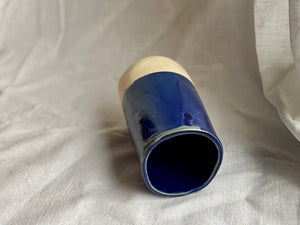 Vase - Medium - Soft clay - Midnight Blue