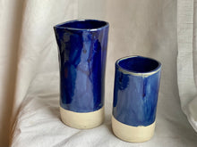 Load image into Gallery viewer, Vase - Medium - Soft clay - Midnight Blue
