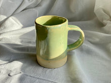 Load image into Gallery viewer, Coffee or tea mug - Soft clay - Celadon Green
