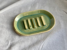 Load image into Gallery viewer, Soap dish - Oval - Celadon Green
