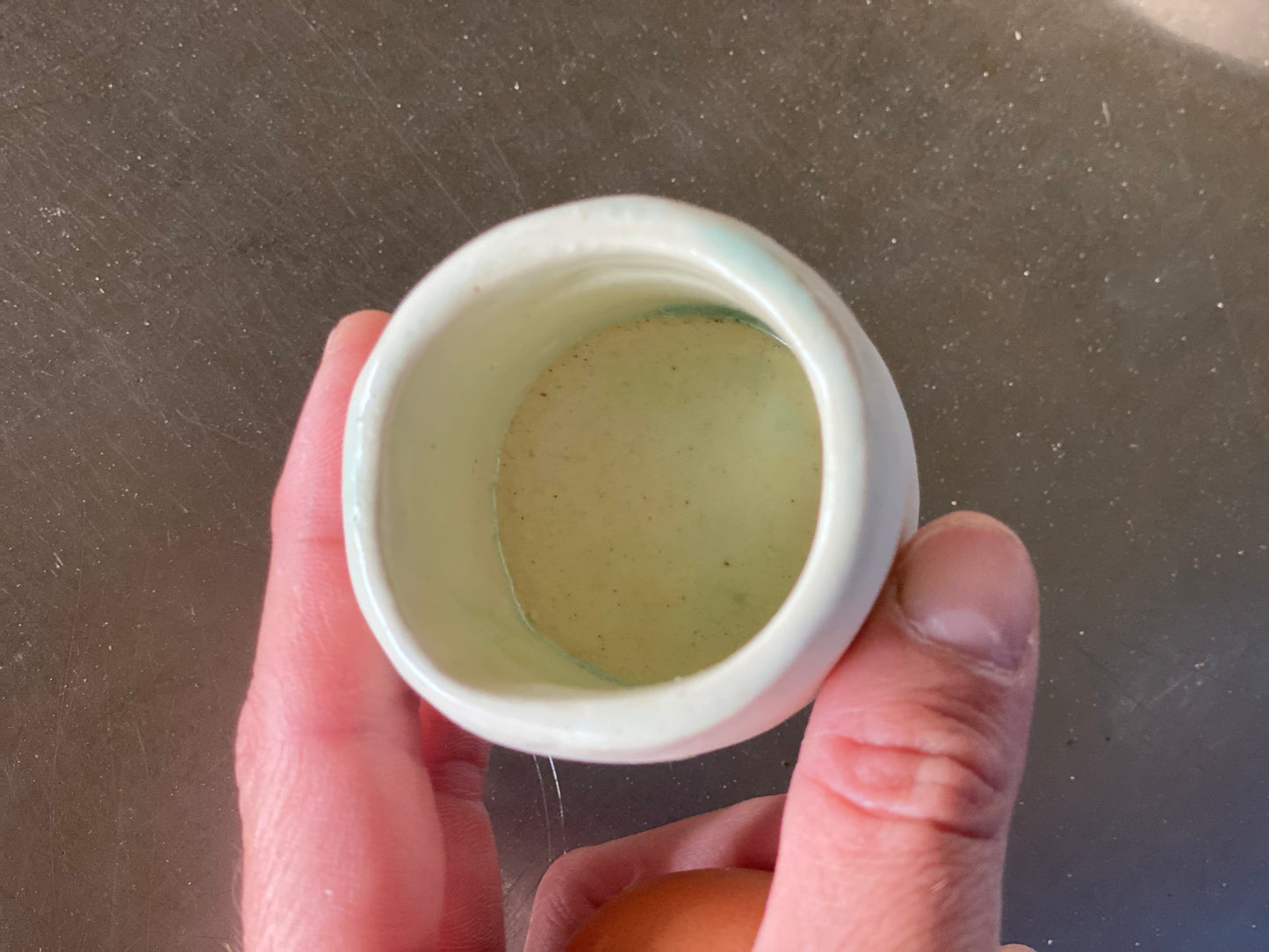 Egg cup - Celadon Green