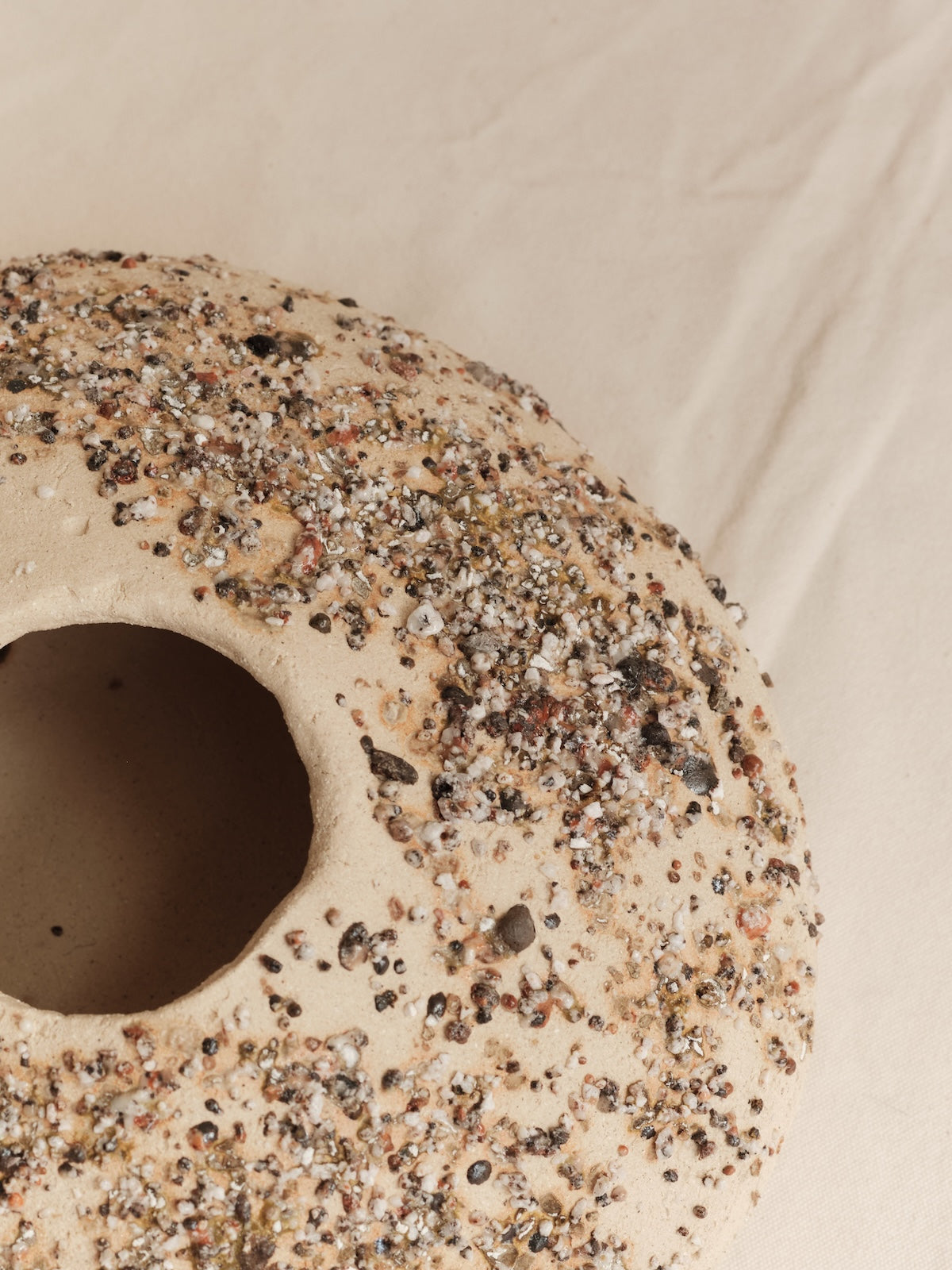 Vessel 05 ~ Stoneware, Sea Debris