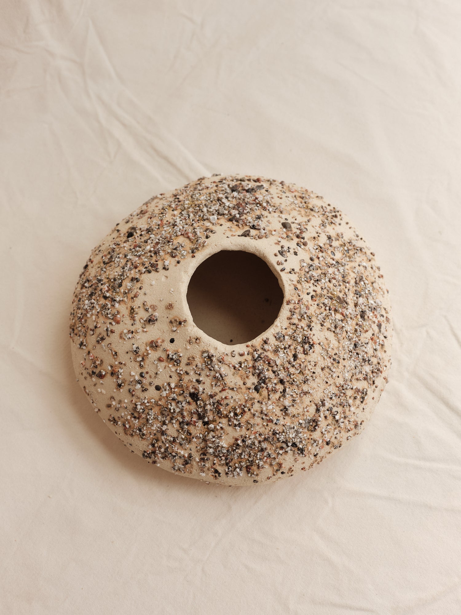 Vessel 05 ~ Stoneware, Sea Debris