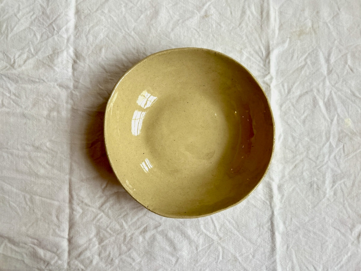 Assiette creuse - ⌀20*5 cm - Grès Doux - Transparent