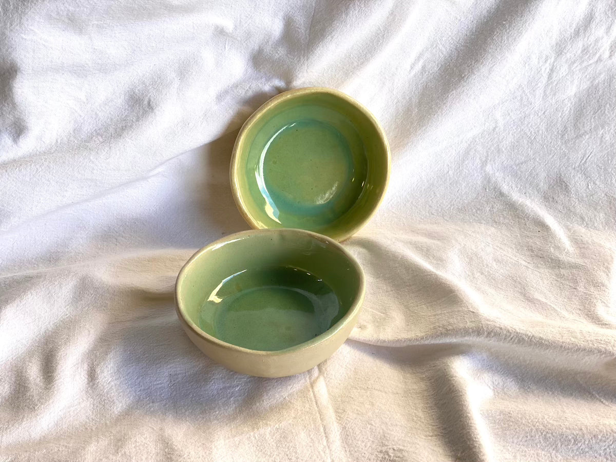 Bol - ⌀12 cm - Grès Doux - Vert Céladon