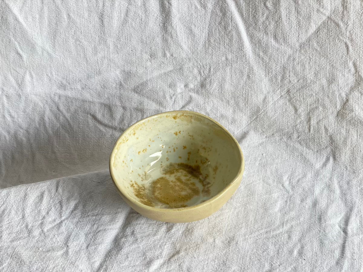 Bol - ⌀14*5 cm - Grès Doux - Blanc Lunaire