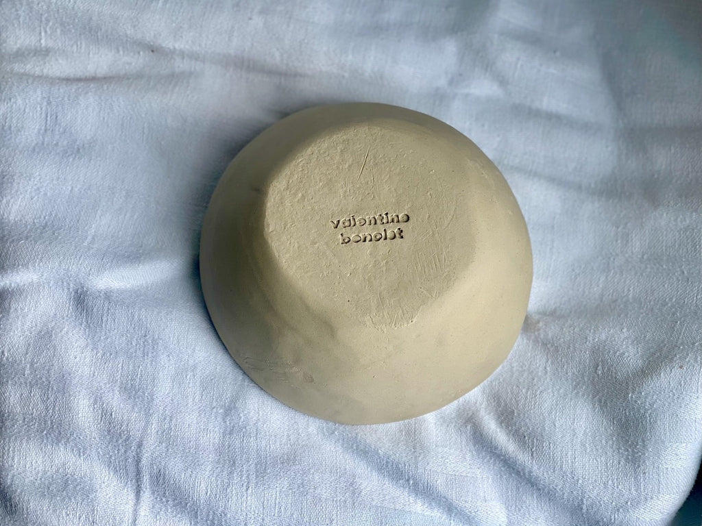 Bol - ⌀14*5 cm - Grès Doux - Blanc Gloss