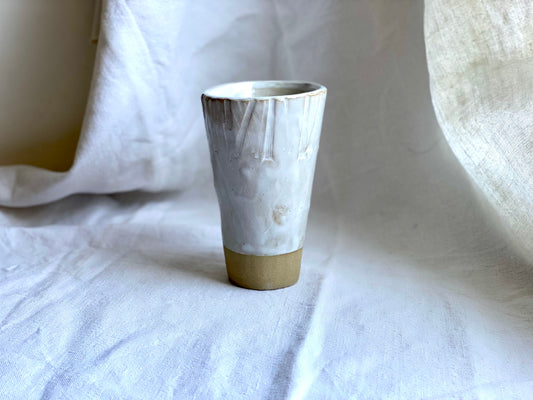 Gobelet -Coquille - Blanc Gloss