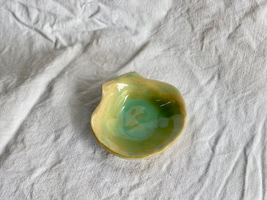Coupelle Coquille Saint-Jacques - Grès Doux - Vert Céladon