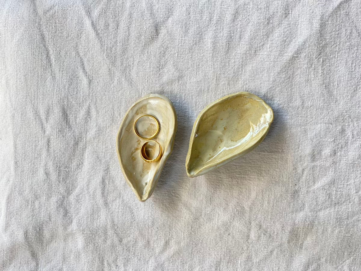 Coupelles Moules - Grès Doux - Blanc - Paire