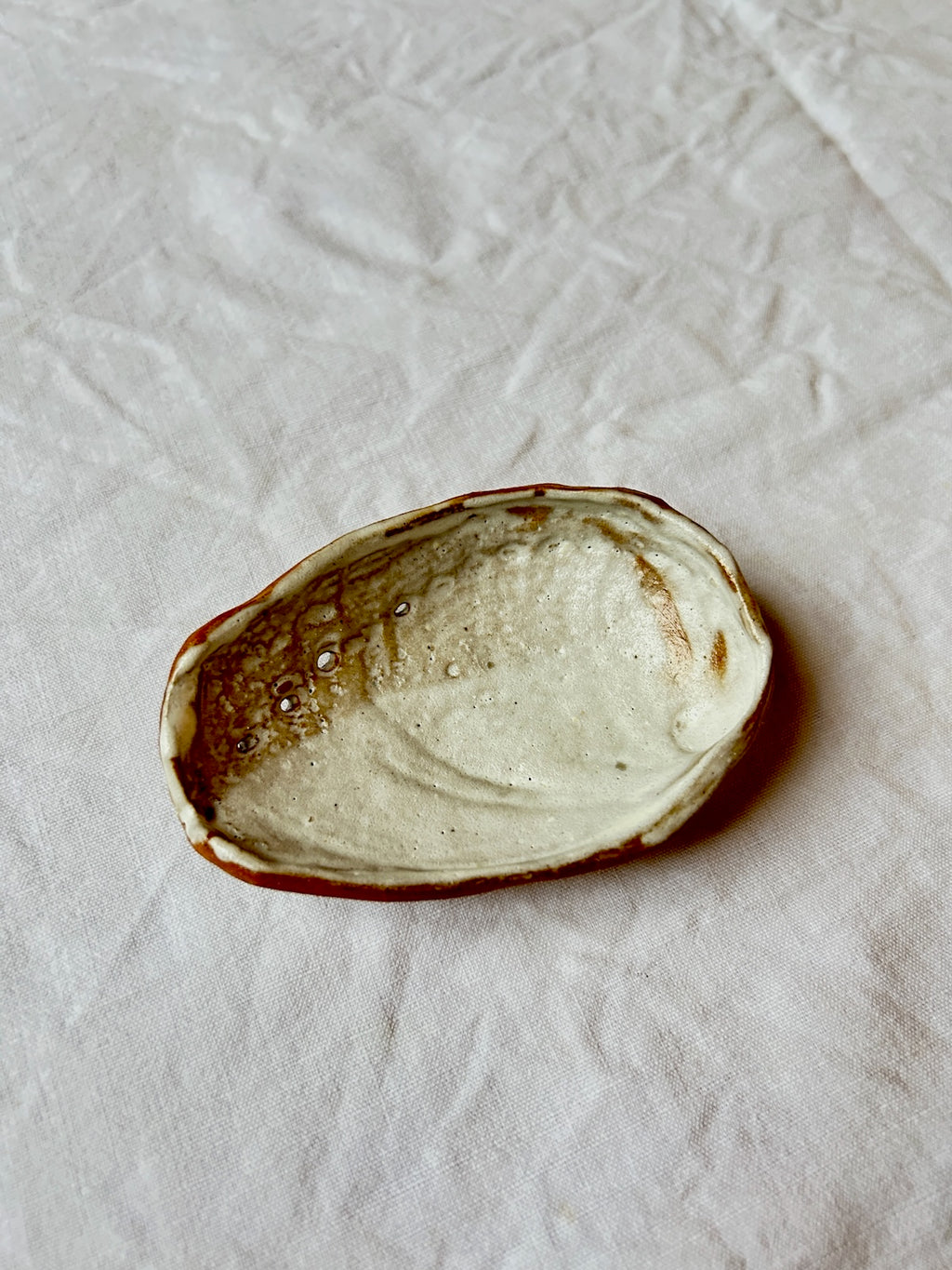 Ormeau - Grès Toasté - Blanc Mat