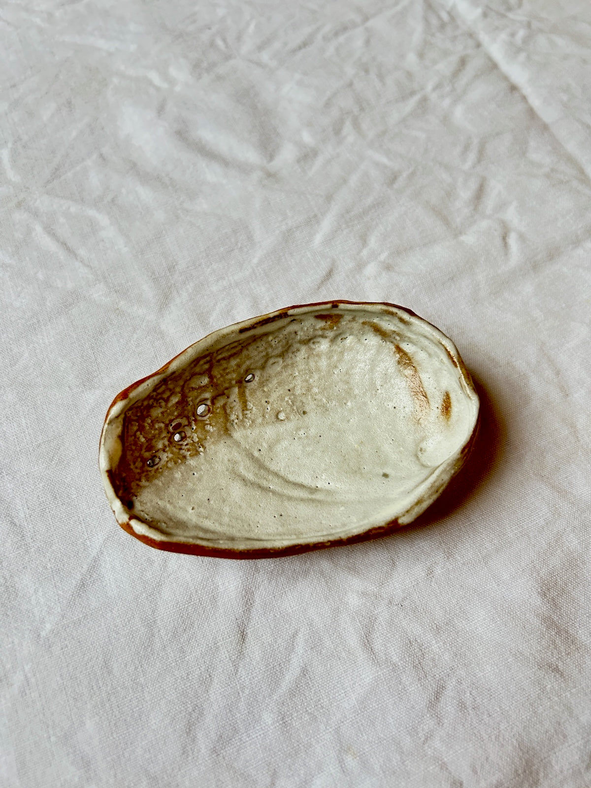 Ormeau - Grès Toasté - Blanc Mat