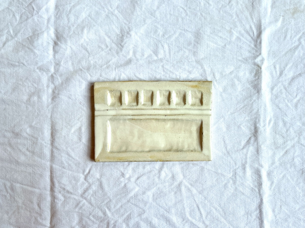 Palette peinture - Grès Recyclé - Blanc Mat