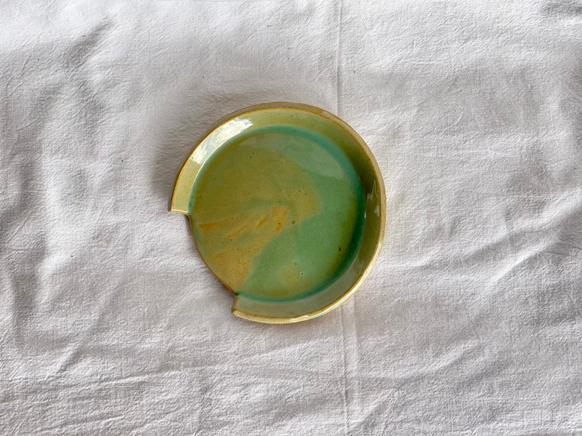 Repose-spatule - Grès Doux - Vert Céladon