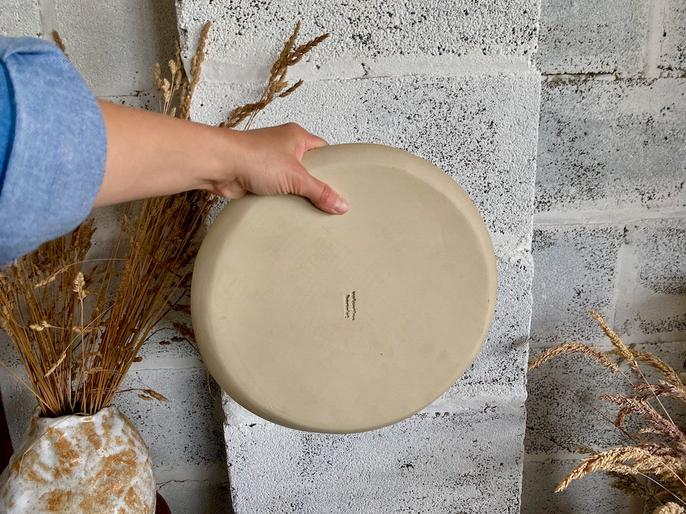 valentine-benoist-ceramics-studio-serving-dish-tart-soft-clay-celadon-green-back