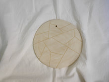 Charger l&#39;image dans la galerie, my-hungry-valentine-ceramics-cheeseboard-nt-cream-striped-design-1-top

