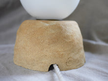 Load image into Gallery viewer, Table Lamp - Pebble with matt glass globe - Sandy Clay - Medium - Various colours
