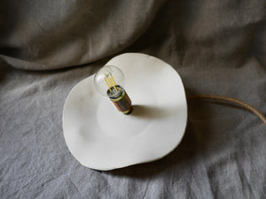 Table Lamp - Wavy - Soft clay - Medium