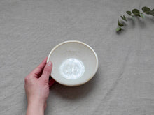 Load image into Gallery viewer, my-hungry-valentine-ceramics-studio-bowl-breakfast-nt-lunarwhite-top-hand

