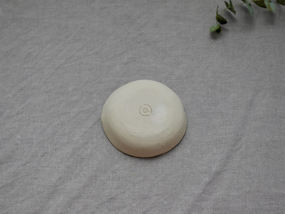Dip Bowl - ⌀12 cm - Soft Clay - Lunar White