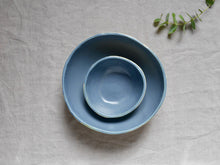 Charger l&#39;image dans la galerie, my-hungry-valentine-ceramics-studio-bowls-breakfast-noodle-nt-greyblue-top-stacked

