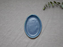 Charger l&#39;image dans la galerie, my-hungry-valentine-ceramics-studio-dish-oval-side-nt-greyblue-top
