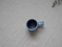 Cargar imagen en el visor de la galería, Coffee or tea mug - Soft clay - Grey Blue
