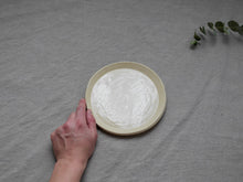 Load image into Gallery viewer, my-hungry-valentine-ceramics-studio-plate-18-nt-transparent-top-hand
