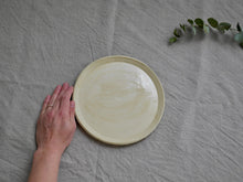Load image into Gallery viewer, my-hungry-valentine-ceramics-studio-plate-21-nt-transparent-top-hand
