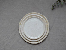 Load image into Gallery viewer, my-hungry-valentine-ceramics-studio-plates-25-21-18-nt-lunarwhite-top-stacked
