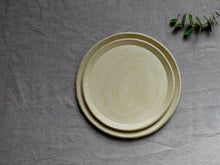 Load image into Gallery viewer, my-hungry-valentine-ceramics-studio-plates-25-21-nt-transparent-top-stacked
