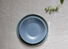 Load image into Gallery viewer, my-hungry-valentine-ceramics-studio-plates-25-pasta-nt-greyblue-top-stacked
