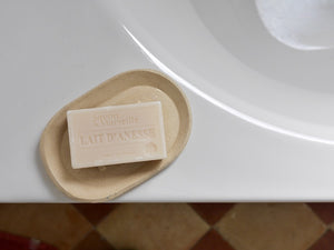 Soap dish - Round - Transparent