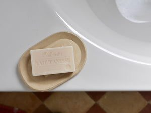 Soap dish - Oval - Transparent