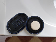 Load image into Gallery viewer, Soap dish - Round - Midnight Blue
