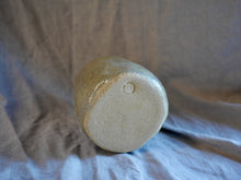 Load image into Gallery viewer, Organic stoneware vase - Sandy clay - Transparent
